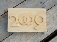 Letter cutting - Chippenham, Wiltshire - Howlett-Neal Masonry & Conservation - Stone carving