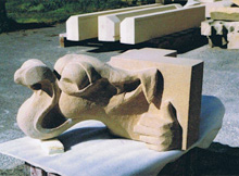 Letter cutting - Chippenham, Wiltshire - Howlett-Neal Masonry & Conservation - Stone carving