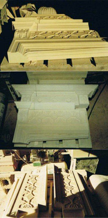 Letter cutting - Chippenham, Wiltshire - Howlett-Neal Masonry & Conservation - Stone carving